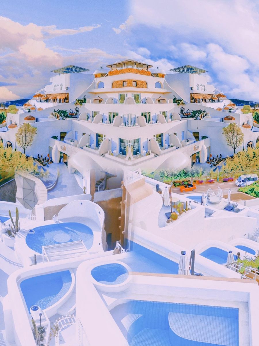 Santorini Phương Đông ở Đại Lý 2